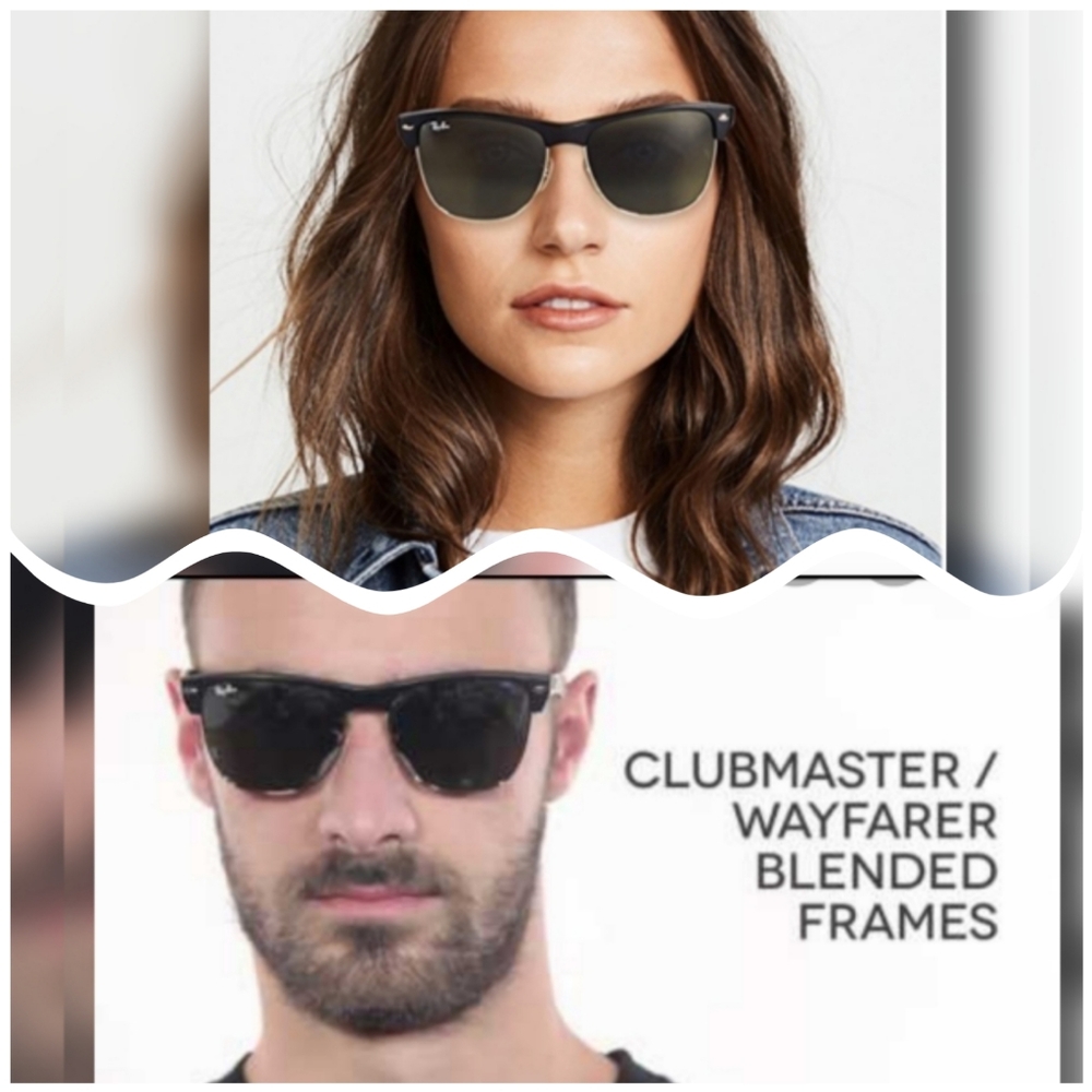 Ray-Ban 4175 Oversized Clubmaster Wayfarer